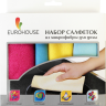 Набор салфеток из микрофибры для дома 4 шт, 30*30 см, 250 г/м2