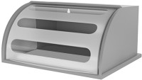 Хлебница Mulin 361х312х187мм (серебро, прозрачный)