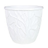 Кашпо "Форест" (3л.) Цв. Белый (Арт. КШ-0973)