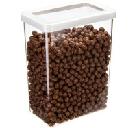 Ёмкость для сыпучих продуктов СТЕП 16×10×21 см белый 2,5л.